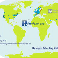 Este es el mapa que explica por qué en Japón y Alemania el coche de hidrógeno es una realidad viable