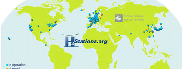 Este es el mapa que explica por qué en Japón y Alemania el coche de hidrógeno es una realidad viable