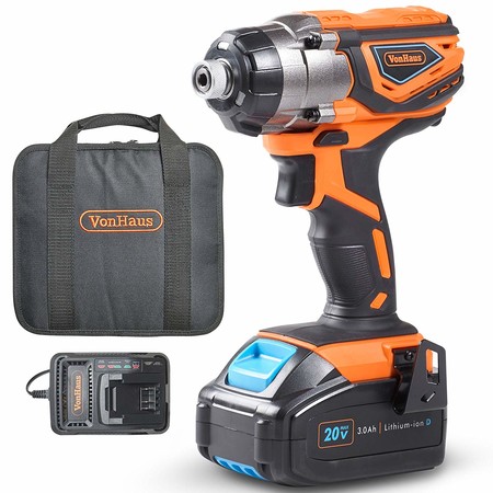 ¿Estás buscando un taladro nuevo? El taladro y atornillador de impacto de 20 V VonHaus está por 39,99 euros en Amazon