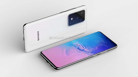 Los primeros renders del Samsung Galaxy S11+ muestran un enorme módulo y cinco sensores para la cámara trasera