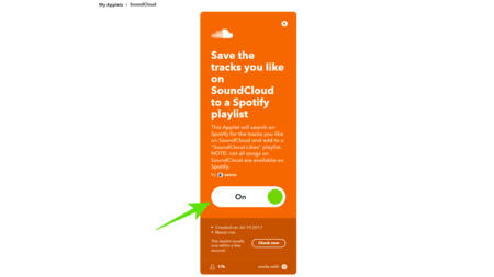 Activada La Opcion De Pasar A Soundcloud A Spotify