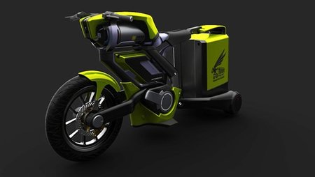Transport Hornet: una moto de aire comprimido