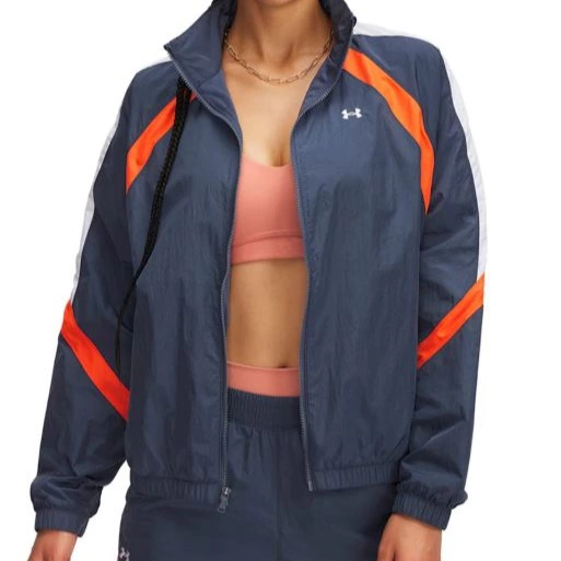 Chaqueta de mujer Icon Crinkle Track Jacket Under Armour
