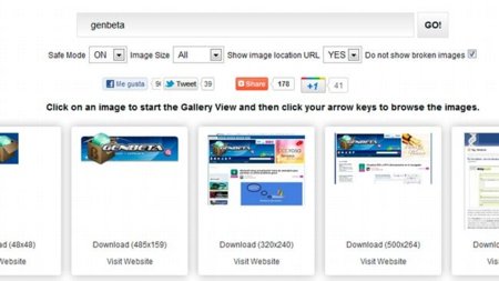 Revisando Google Image Ripper para buscar imágenes con su resolución original