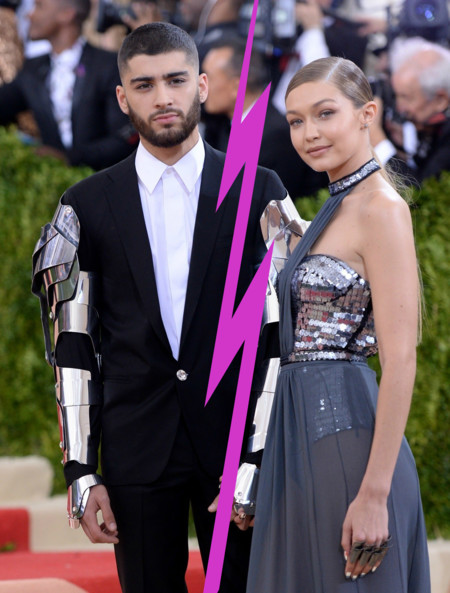 Qué mala primavera ésta para el amor: rompen Gigi Hadid y Zayn Malick