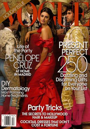 Penélope Cruz, made in Spain, portada de Vogue