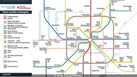 Bicileta Ile De France Relier Paris