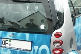 Pegatinas de manzanas: (I) Coches