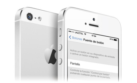 Mejoras de accesibilidad en iOS 7, control mediante gestos de cabeza