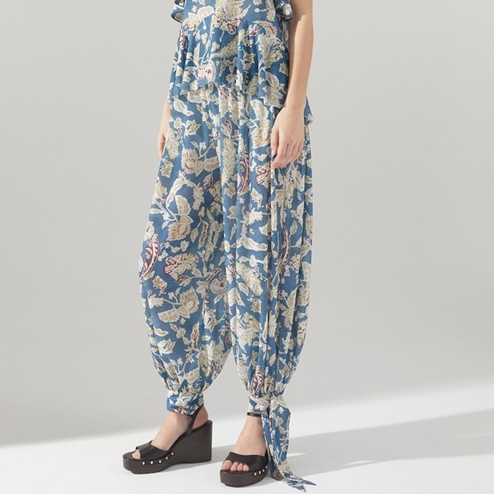 Pantalón bombacho conjunto Azul Sfera

