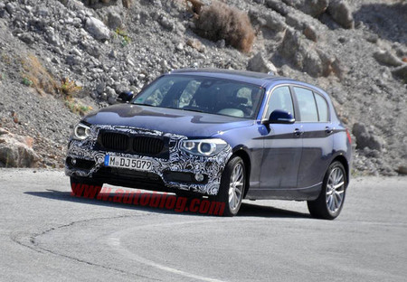 Fotos espía: sutiles cambios para el BMW Serie 1 