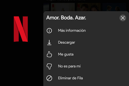 Cómo eliminar peliculas y series de 'Seguir viendo' en Netflix con su aplicación para Android