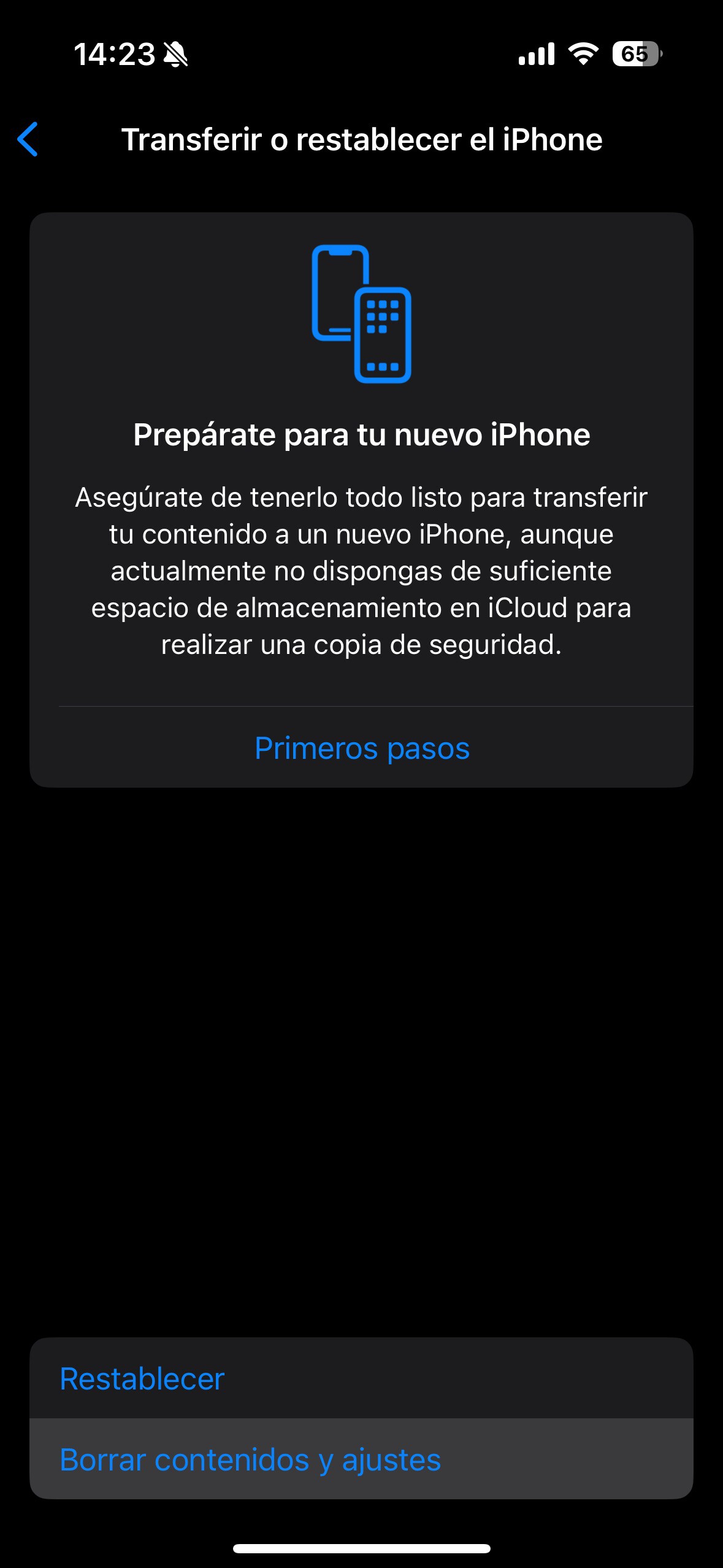 Cómo borrar todos los datos de tu iPhone para formatearlo y dejarlo ...