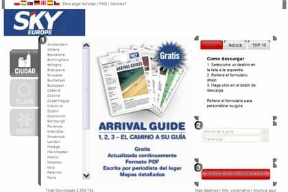 Guías descargables gratis de ciudades europeas