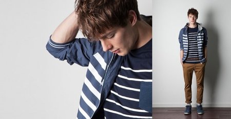 Bershka Primavera-Verano 2012. Mucho navy y mucho denim en su lookbook de febrero