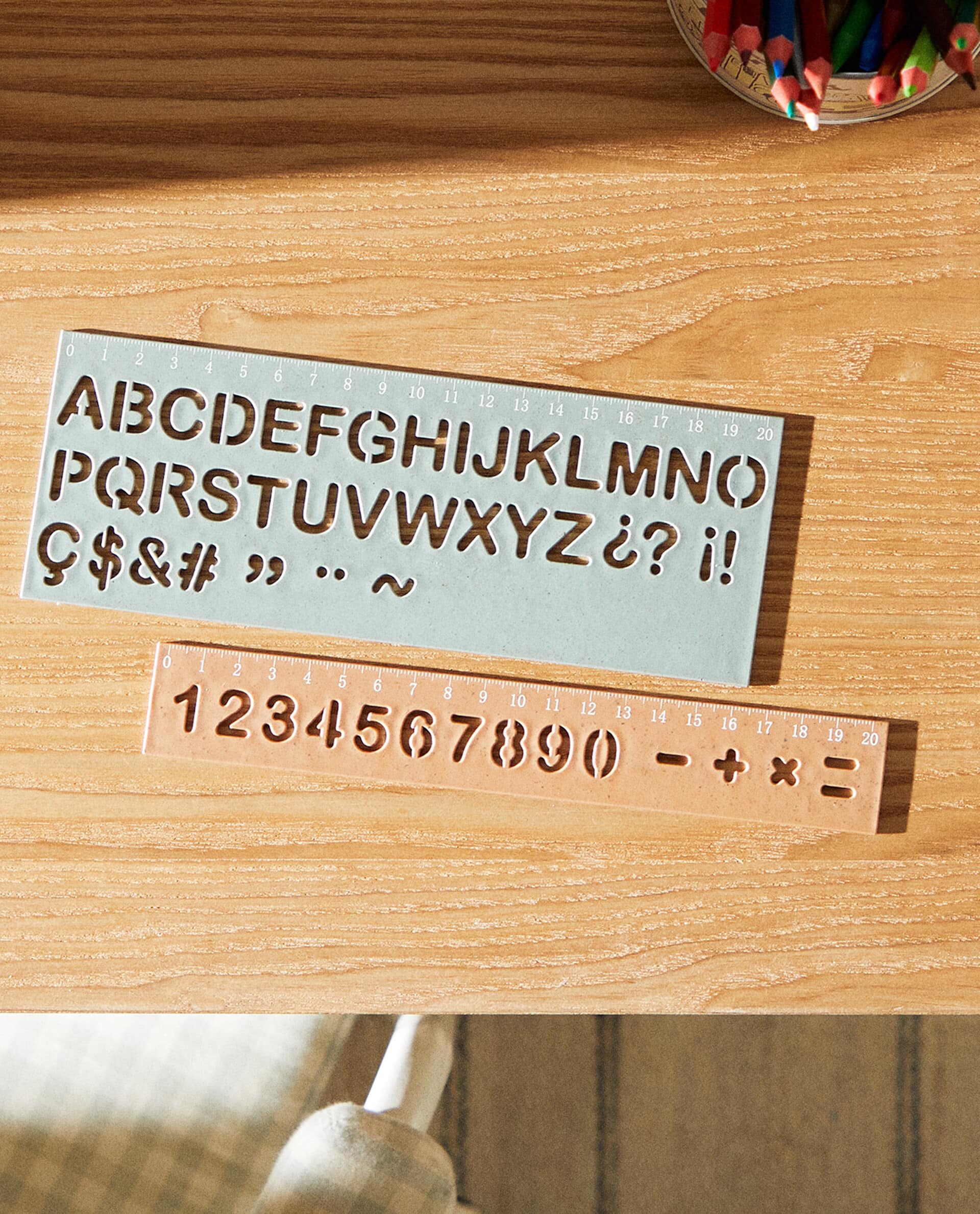 Reglas con números y letras