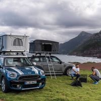 Acampar en el techo de un MINI ahora es posible, pero sólo en el Countryman