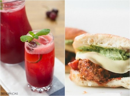 Limonada de cerezas y sandwich de albóndigas, dos recetas sofisticadas para un viernes de sobras