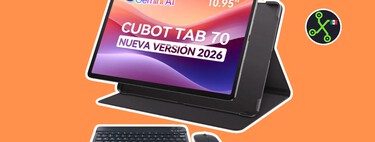 Tablet barata con 16 GB de RAM, enorme pantalla y gigantesca batería. Incluye funda, teclado y mouse gratis 