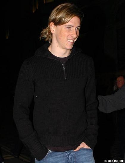 Fernando Torres en la fiesta de disfraces del Liverpool