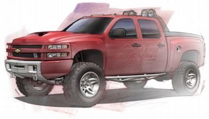 Tres pick-up's concept de Chevrolet para el SEMA Show
