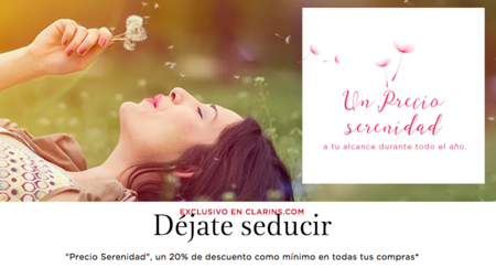 Clarins premia tu fidelidad con un 20% de descuento ¡todo el año!