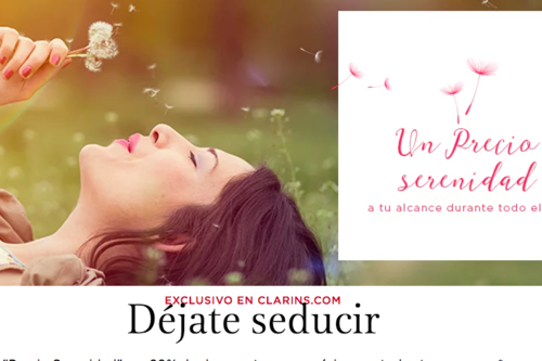 Clarins premia tu fidelidad con un 20% de descuento ¡todo el año! 