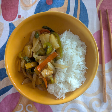 Tofu agridulce: la versión vegana de la clásica receta china