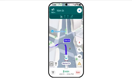 Nuevo aspecto del navegador en formato vertical y en el móvil