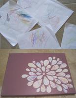 Los garabatos de tu hijo convertidos en una obra de arte 