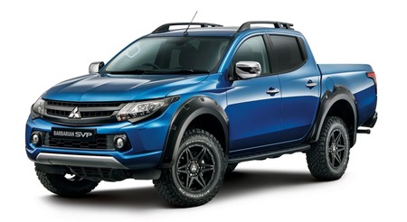 Mitsubishi L200 Barbarian SVP, la división de proyectos especiales de Mitsubishi estrena pick-up