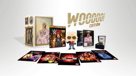 La WWE 2K19 Wooooo! Collector's Edition incluye un trozo de bata de Ric Flair
