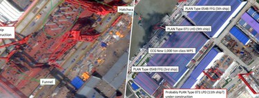 Os submarinos-robô gigantes da China ganharam companhia; um navio incomum vai engoli-los, quatro de cada vez, para levá-los ao oceano 