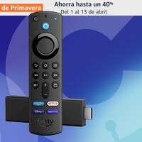 Prime Video, imagen 4K y controles para la tele por sólo 34,99 euros: el Fire TV 4K también está rebajado en las Ofertas de Primavera