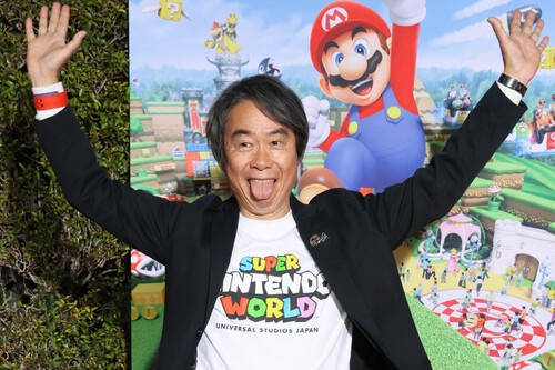 Shigeru Miyamoto Mexico Fans Super Mario Bros La Pelicula