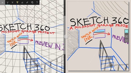 Microsoft sigue apostando por los entornos en 3D, ahora con una aplicación de dibujo cómo es Sketch 360