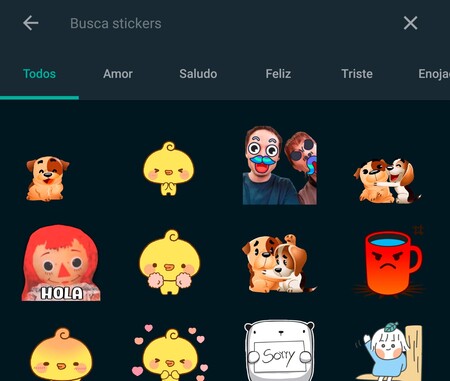 Buscador Stickers Whatsapp