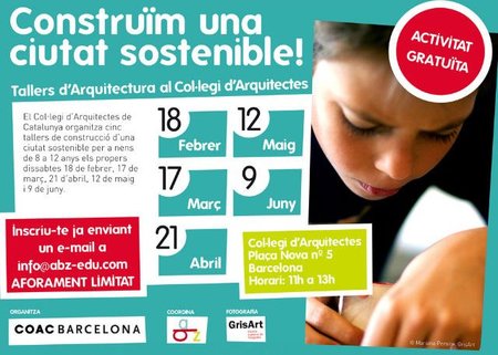 Los "sábados en el colegio de Arquitectos de Catalunya" están repletos de conocimiento práctico