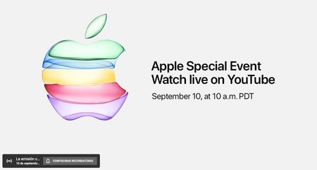Sorpresa: Apple también utilizará YouTube para retransmitir en directo su keynote