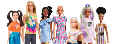 Barbie con vitíligo o sin pelo y Ken con una gran melena rubia: los nuevos muñecos inclusivos de Mattel