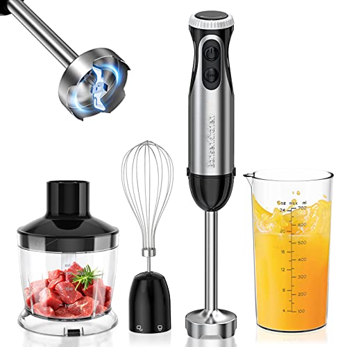Bonsenkitchen batidora de mano multifunción 4 en 1
