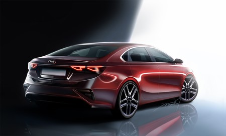 Kia Forte 2019 Boceto 2