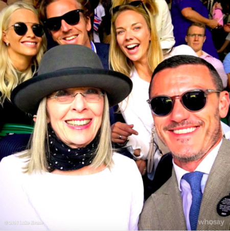 El fin de semana en Wimbledon hubo tenis y muchas celebrities