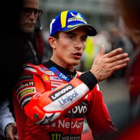 La buena noticia es que Marc Márquez se cae menos desde que corre con Ducati. La mala es que se cae en momentos más importantes 