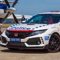 La policía de Australia adopta al Honda Civic Type R, pero no para perseguir maleantes