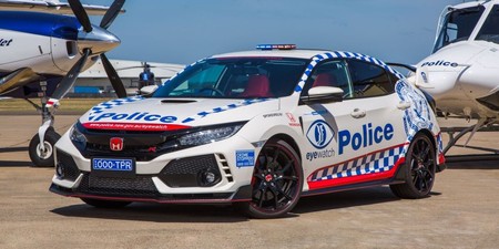 La policía de Australia adopta al Honda Civic Type R, pero no para perseguir maleantes