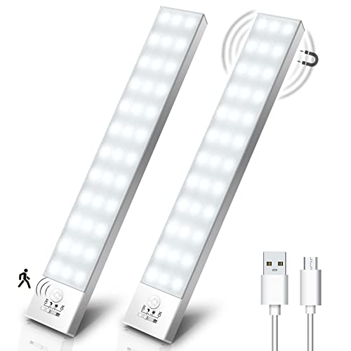 OUILA Luz LED Armario Magnética con Sensor Movimiento 