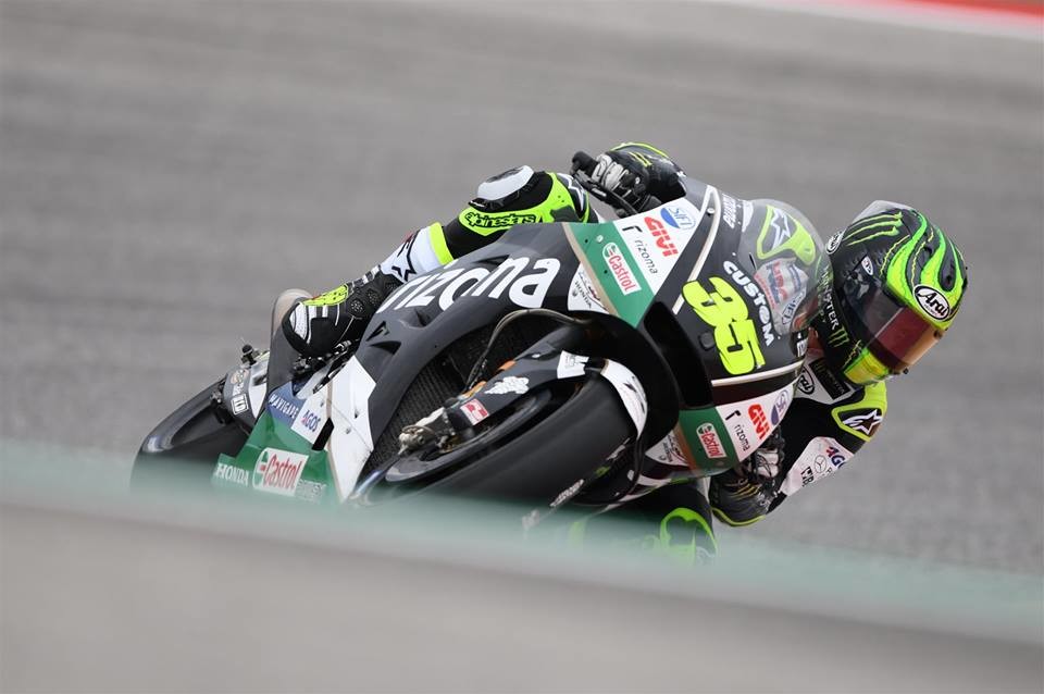 Cal Crutchlow acaba primero en una reñidísima primera jornada de MotoGP en Jerez