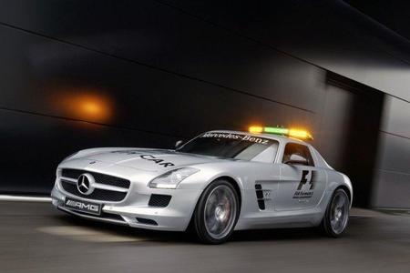 El Mercedes SLS AMG seguirá velando por la seguridad en la Fórmula 1 (con video)