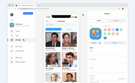 Así es Glide: una herramienta para crear tu propia aplicación a partir de una hoja de cálculo de Google, en cinco minutos y gratis